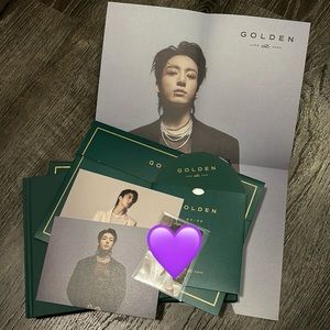 BTS Jungkook Golden Album SHINE